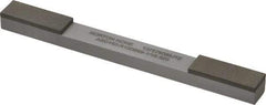Norton - Very Fine & Extra Fine, 1" Length of Cut, Double End Diamond Hone - 150 & 320 Grit, 3/8" Wide x 1/4" High x 4" OAL - Exact Tool & Supply