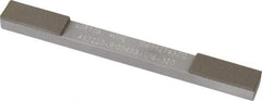Norton - Very Fine & Extra Fine, 1" Length of Cut, Double End Diamond Hone - 220 & 320 Grit, 3/8" Wide x 1/4" High x 4" OAL - Exact Tool & Supply