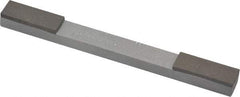Norton - Very Fine & Super Fine, 1" Length of Cut, Double End Diamond Hone - 220 & 400 Grit, 3/8" Wide x 1/4" High x 4" OAL - Exact Tool & Supply