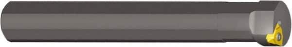Vargus - External Thread, Left Hand Cut, 1-1/4" Shank Width x 1-1/4" Shank Height Indexable Threading Toolholder - 7" OAL, 5VEL Insert Compatibility, NL Toolholder, Series V Style - Exact Tool & Supply