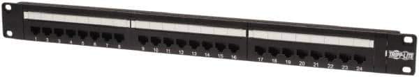Tripp-Lite - Electrical Enclosure Steel Patch Panel - For Use with Racks - Exact Tool & Supply