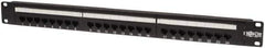Tripp-Lite - Electrical Enclosure Steel Patch Panel - For Use with Racks - Exact Tool & Supply