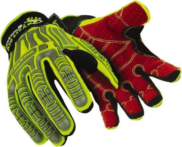 HexArmor - Size M (8), ANSI Cut Lvl 2, Puncture Lvl 2, HPPE Fiber Cut & Puncture Resistant Gloves - Exact Tool & Supply