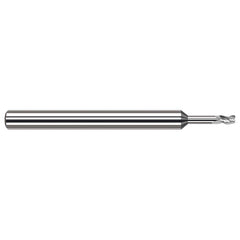 Harvey Tool - 3/32" Diam 3 Flute Solid Carbide 0.005" Corner Radius - Exact Tool & Supply