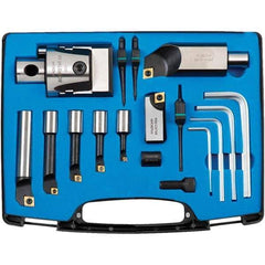 Techniks - Boring Head Sets Type: Rhombic Boring Tool Kit Actuation Type: Manual - Exact Tool & Supply