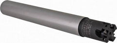 Kennametal - 1" Cutting Diam, 1" Shank Diam, Straight Shank Indexable Copy End Mill - 4 Inserts, XPLT0603 Insert, C7792VXP06CA1.0Z4R6.1 Toolholder - Exact Tool & Supply