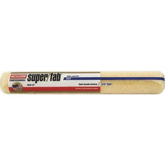 Wooster Brush - 3/8" Nap, 18" Wide Paint Roller - Medium Texture, Synthetic Knit - Exact Tool & Supply