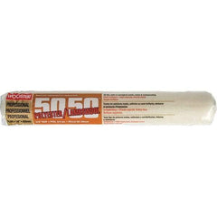 Wooster Brush - 3/4" Nap, 18" Wide Paint Roller - Semi-Rough to Rough Texture, Wool/Poly Blend - Exact Tool & Supply