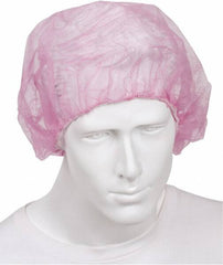 PRO-SAFE - Pack of 100 Size 21, Bouffant Caps - Exact Tool & Supply