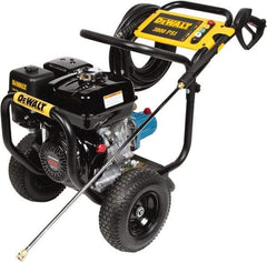 DeWALT - Gas, 8.5 hp, 3,800 psi, 3.5 GPM, Cold Water Pressure Washer - CAT Triplex, 50' x 3/8" Hose - Exact Tool & Supply