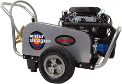 Simpson - Gas, 20.8 hp, 5,000 psi, 5 GPM, Cold Water Pressure Washer - Triplex Plunger, 50' x 3/8" Hose - Exact Tool & Supply