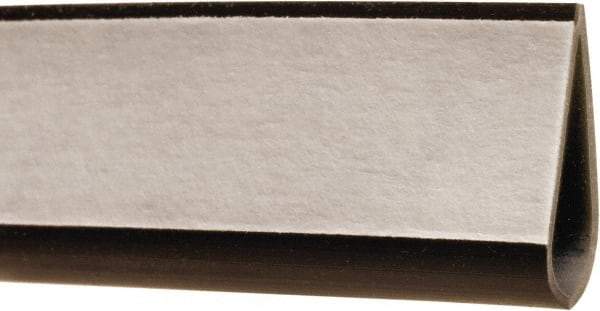 National Guard Products - 17' Long, Adhesive Perimeter Gasketing Weatherstripping - 1-3/4" Door Thickness, Silicone - Exact Tool & Supply