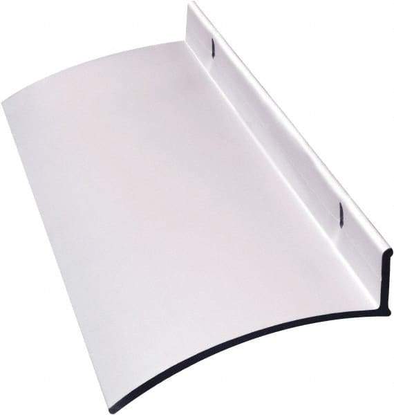 National Guard Products - 3' Long x 2" Wide, Drip Cap Weatherstripping - 1-3/4" Door Thickness, Aluminum - Exact Tool & Supply
