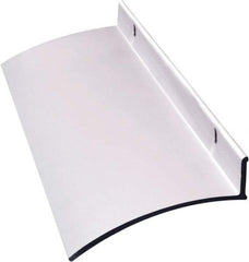National Guard Products - 3' Long x 2" Wide, Drip Cap Weatherstripping - 1-3/4" Door Thickness, Aluminum - Exact Tool & Supply