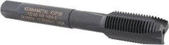 Kennametal - 1/2-20, 3 Flute, Oxide Finish, Vanadium High Speed Steel Spiral Point Tap - Plug Chamfer, Right Hand Thread, 3-3/8" OAL, 23.9mm Thread Length, 9.32mm Shank Diam, 3B Class of Fit, Series GOtap - Exact Tool & Supply