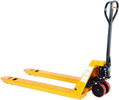 Vestil - 5,500 Lb Capacity, 7-3/4" Lift Economy Pallet Truck - 2-3/8" Min Lift Height, 48" Fork Length x 27" Fork Width, 27" Overall Width - Exact Tool & Supply