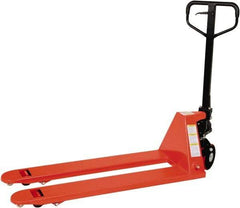 Vestil - 5,500 Lb Capacity, 7-3/4" Lift Economy Pallet Truck - 2-7/8" Min Lift Height, 48" Fork Length x 20-5/8" Fork Width, 20" Overall Width - Exact Tool & Supply