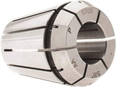 Parlec - 5/8" ER32 Collet - 0.0002" TIR, 1.574" OAL, 1.3" Overall Diam - Exact Tool & Supply