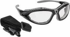 PRO-SAFE - +1.5, Clear Lenses, Scratch Resistant, Framed Magnifying Safety Glasses - Exact Tool & Supply