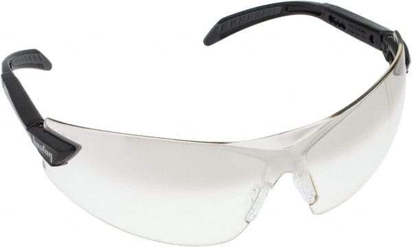 PRO-SAFE - Gradient Lenses, Frameless Safety Glasses - Anti-Fog, Scratch Resistant, Adjustable Temples, Size Universal, Wrap Around - Exact Tool & Supply