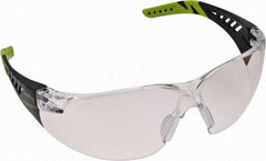 PRO-SAFE - Clear Lenses, Frameless Safety Glasses - Anti-Fog, Scratch Resistant, Size Universal, Wrap Around - Exact Tool & Supply