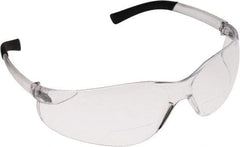 PRO-SAFE - +2.5, Clear Lenses, Scratch Resistant, Frameless Magnifying Safety Glasses - UV Protection - Exact Tool & Supply