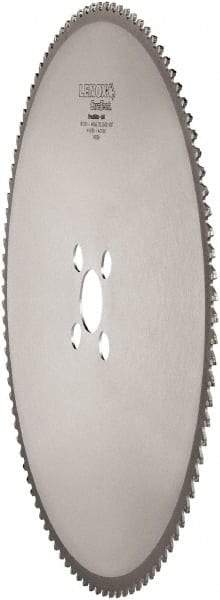 Lenox - 460mm Diam, 50mm Arbor Hole Diam, 100 Tooth Wet & Dry Cut Saw Blade - Cermet-Tipped, Clean Action, Standard Round Arbor - Exact Tool & Supply