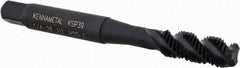 Kennametal - 1/4-28 3 Flute 3B Modified Bottoming Spiral Flute Tap - Vanadium High Speed Steel, Oxide Finish, 2-1/2" OAL, Right Hand Flute, Right Hand Thread, H3, Series GOtap\xAE - Exact Tool & Supply