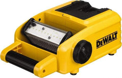 DeWALT - 18 \x96 20 VAC Volts, 1500 Lumens, Cordless Work Light - Yellow/Black, 25 hr Run Time - Exact Tool & Supply