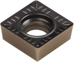Walter - SCMT32.52 PM5 Grade WSM20 Carbide Turning Insert - 90° Square, 3/8" Inscr Circle, 5/32" Thick, 1/32" Corner Radius - Exact Tool & Supply
