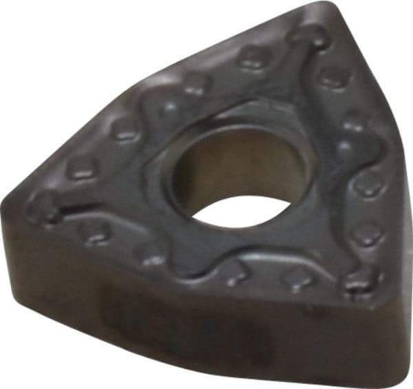 Walter - WNMG433 NM4 Grade WSM20 Carbide Turning Insert - 80° Trigon, 1/2" Inscr Circle, 3/16" Thick, 3/64" Corner Radius - Exact Tool & Supply