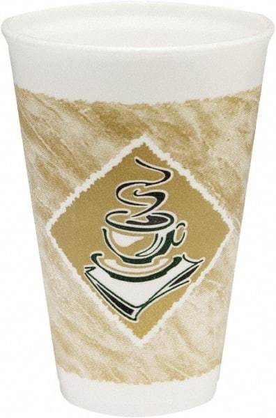 DART - Dart Sip-Thru Lids for 16 oz. Hot/Cold Foam Cups, White - Use with 16 oz. Hot/Cold Foam Cups - Exact Tool & Supply