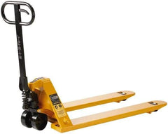 Lift-Rite - 5,500 Lb Capacity, 7-7/8" Lift Industrial Pallet Truck - 3" Min Lift Height, 42" Fork Length x 7" Fork Width, 27" Overall Width - Exact Tool & Supply