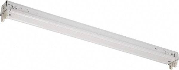 Cooper Lighting - 2 Lamp, 25 Watt, Fluorescent Strip Light - Suspended, 120 to 277 Volt, 3' Long x 2-3/4" Wide x 3-5/16" High - Exact Tool & Supply