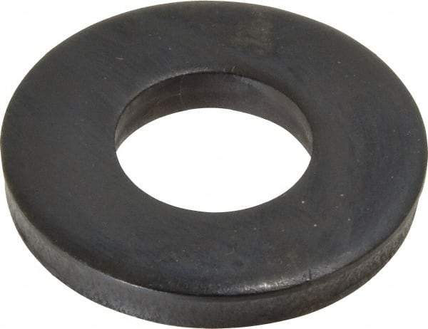 Gibraltar - 3/4" Screw, Steel Standard Flat Washer - 25/32" ID x 1-11/16" OD, 1/4" Thick, Black Oxide Finish - Exact Tool & Supply