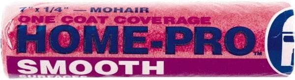 Premier Paint Roller - 1/4" Nap, 7" Wide Paint Roller Cover - Smooth Texture, Polyester - Exact Tool & Supply