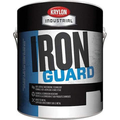 Krylon - 1 Gal Safety Blue Gloss Finish Acrylic Enamel Paint - Exterior - Exact Tool & Supply