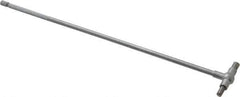 SPI - 1-1/4 to 2-1/8 Inch, 12 Inch Overall Length, Telescoping Gage - 12 Inch Long Handle, Hardened Tool Steel, Satin Chrome Finish - Exact Tool & Supply