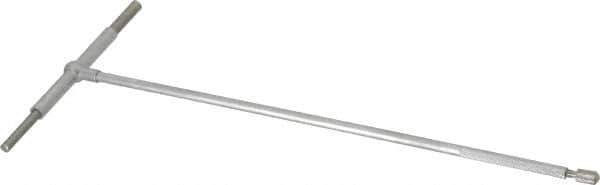 SPI - 3-1/2 to 6 Inch, 12 Inch Overall Length, Telescoping Gage - 12 Inch Long Handle, Hardened Tool Steel, Satin Chrome Finish - Exact Tool & Supply