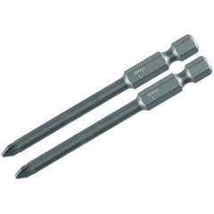 NO 1 70MM OAL POZIDRIV POWER BIT 2/P - Exact Tool & Supply