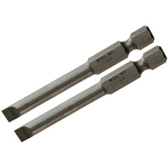 2.5MM 70MM OAL SLOT POWER BIT 2/PK - Exact Tool & Supply