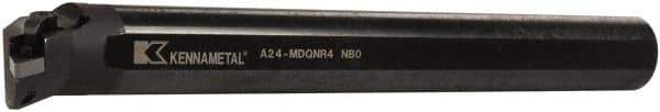 Kennametal - 2" Min Bore Diam, 14" OAL, 1-1/2" Shank Diam, A-MDQN Indexable Boring Bar - DN.. Insert, Screw or Clamp Holding Method - Exact Tool & Supply