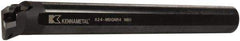 Kennametal - 2" Min Bore Diam, 14" OAL, 1-1/2" Shank Diam, A-MDQN Indexable Boring Bar - DN.. Insert, Screw or Clamp Holding Method - Exact Tool & Supply