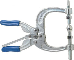 Gibraltar - 700 Lb Load Capacity, 2.72" Throat Depth, 8.5" OAL, Carbon Steel, C Style Plier Clamp - Exact Tool & Supply