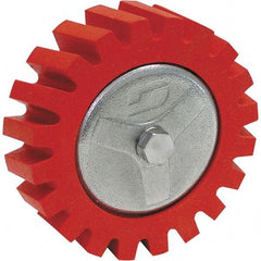 Dynabrade - Angle & Disc Grinder Eraser Wheel - Use with 18256 & 18258 - Exact Tool & Supply