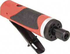 Sioux Tools - 1/4" Collet, Straight Handle, Straight Air Die Grinder - 12,000 RPM, Front Exhaust, 29.67 CFM, 1 hp, 6.21 bar, 1/4 NPT - Exact Tool & Supply