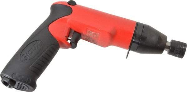 Sioux Tools - 1/4" Bit Holder, 2,000 RPM, Pistol Grip Handle Air Screwdriver - 80 In/Lb Torque, 30 CFM - Exact Tool & Supply