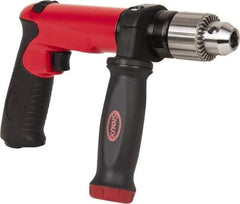 Sioux Tools - 1/2" Reversible Keyed Chuck - Pistol Grip Handle, 700 RPM, 14.16 LPS, 30 CFM, 1 hp - Exact Tool & Supply