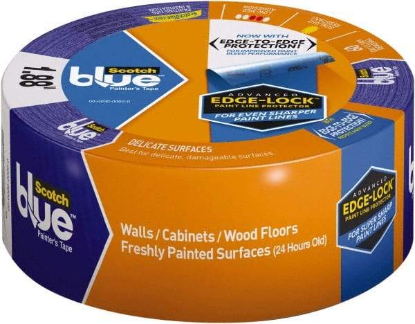 3M - 2" Wide x 60 Yd Long Blue Masking Tape - Series 2080EL - Exact Tool & Supply
