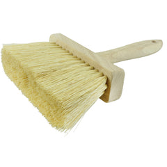 6″ Masonry Brush, 3″ Trim Length, White Tampico Fill - Exact Tool & Supply